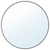 LINDBYN Ogledalo, črna, 80 cm