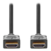 Nedis Hitri kabel HDMI 2.0 z Ethernetom/ 4K@60Hz/ pozlačeni konektorji HDMI-HDMI/ črn/ v razsutem stanju/ 3 m