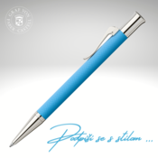 Kemični svinčnik Guilloche - Gulf Blue/Graf von Faber-Castell