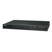 PLANET 16-Port Combo IP : KVM switch Rack mounting Black