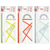 Herlitz Set ravnil 4/1, na blistru, sort barve 11368222