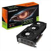 Gigabajtna grafička kartica GeForce RTX 4070 WINDFORCE OC 12G, 12GB GDDR6X, PCI-E 4.0