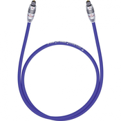 Oehlbach Toslink digitalni-avdio priključni kabel [1x Toslink-vtič (ODT) - 1x Toslink-vtič (ODT)] 0.50 m modra Oehlbach XXL® Series 8