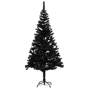 Umjetno božicno drvce sa stalkom crno 240 cm PVC