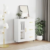 Vidaxl vidaXL Omarica, bela, 69,5 x 34 x 90 cm, material na osnovi lesa