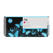 kartuša HP 738 XL Magenta, 300 ml (original, škrlatna)