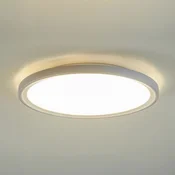 BRUMBERG Sunny Midi LED stropna svetilka RC CCT bela - Dnevna soba/jedilnica - Aluminij