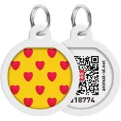 WAUDOG Žig QR 30mm srce