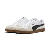PUMA Club Light Sneakers Unisex, Women, White/Black/Gum, 38