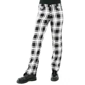 Hlače moški Black Pistol - Tartan Pants Black-white - B-1-05-060-01