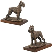 shumee Šnavcer, Šnavcer - pasja figurica, pisarniška figurica, pokal za pasjo razstavo Art-Dog
