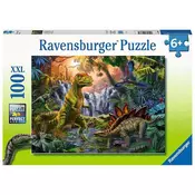Ravensburger puzzle (slagalice) 100pcs Dinosaurusi u dzungli RA12888