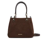 Ročna torba HUGO 50568035 Temno rjava