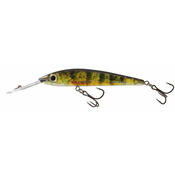 Salmo Wobler Rattlin Sting Deep Runner 9cm Real Yellow Perch