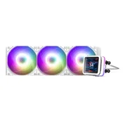 Hladilni sistem z vodo Zalman ALPHA2 DS A36, bel, 12 cm