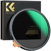 K&F 58MM Variable ND Filter True Color ND2-ND32