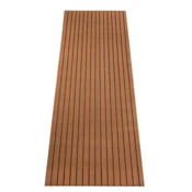 Samolepilna protizdrsna podloga iz EVA pene, 240 x 90 cm, hrast z temnimi utori