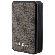 Guess Powerbank 18W GUPB10DP4GEGW 10000mAh brown 4G Leather Metal Logo (GUPB10DP4GEGW)