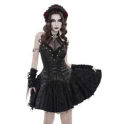 Ženska korzetna obleka DEVIL FASHION - Twilight Widow - črna - SKT25401