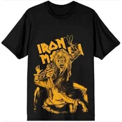 Iron Maiden Majica No Prayer Claw Jumbo Yellow Unisex Black M