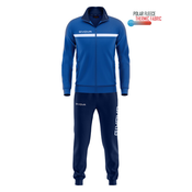 TUTA GIVOVA ONE FULL ZIP POLARFLEECE AZZURRO/BLU Tg. 3XS