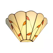 Brilagi - Tiffany vitražna zidna lampa FOLIA 1xE14/40W/230V