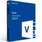 Microsoft Visio Standard 2019 32/64 English EM DVD, D86-05810