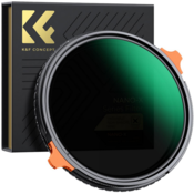 K&F 82MM ND4-ND64 (2-6 Stop) Variable ND Filter and CPL Circular Polarizing Filter 2 in 1 with 28 La