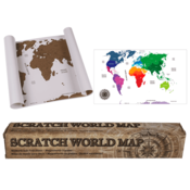 OOTB Zemljevid sveta “scratch me” deluxe