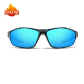 Dratra Unisex naocare za sunce, Crno-plave