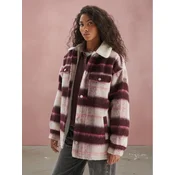 Roxy Prehodna jakna Passage Of Time ERJJK03670 Bordo rdeča Relaxed Fit