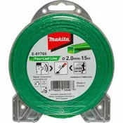Tihi najlonski konac za košenje zeleni O2 mm/15 m Makita