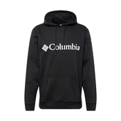 COLUMBIA Sportska sweater majica, crna / bijela