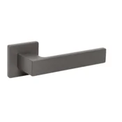 Vratno okovje MP TI - SQUARE - HR 4275Q 7S (T - Titanium), klika-klika, Brez spodnje rozete, MP T (titan)