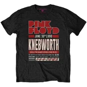 Pink Floyd Majica Knebworth 90 Red Black XL