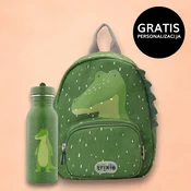 trixie otroški nahrbtnik + steklenička 500 ml mr. alligator
