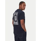 Mustang Majica Akron 1016869 Mornarsko modra Relaxed Fit