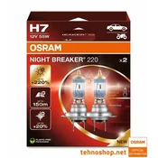 Osram ŽARNICA H7 NIGHT BREAKER +220% 64210NB220-2HB 55W PX26d 2HB