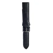 Kožni kaiš 18mm Crna boja 18.129