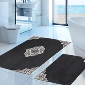 Lessentiel Maison Set 2 prostirke za kupatilo Srebrni