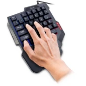 INTER-TECH INTER-TECH KB-3035 RGB Gaming Keypad, 35 keys, 3 lighting modes, palm rest, retail 88884112