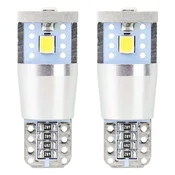 slomart AMiO LED žarnici Canbus T10 W5W ALU (3xSMD 2835) - bela 12/24V