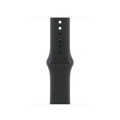 Apple Watch 42mm Sport Band:  Black Sport Band - S/M