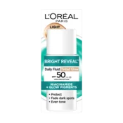 LOREAL Paris Tonirani anti-UV fluid protiv tamnih fleka Bright Reveal, Light, 30 ml