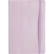 Notes z elastiko Shiny Purple B5