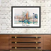 Wallity Zidna dekoracija SC2923487-5575, 55 x 75 cm, Šarena