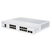 Cisco preklopnik CBS350-16T-2G-EU (16xGbE, 2xSFP, bez ventilatora) - OSVJEŽI