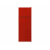DAEWOO Hladnjak FTL213FRT1RS, 145 cm, F, crveni