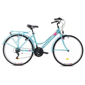 CAPRIOLO Bicikl TOUR-SUNRISE L 28/18HT tirkizni
