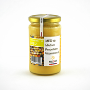 MEDIVI Med sa mlecom, propolisom i vitaminom C Life 2 370ml
